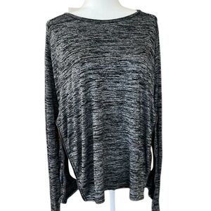 Rag & Bone/Jean Grey and Black Tunic Size Small